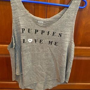 Victoria’s Secret: Pink tank top